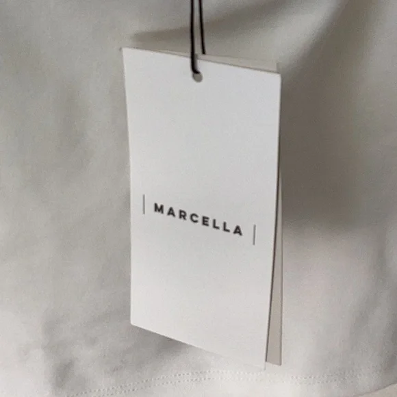 Marcella Manhattan One Shoulder Top Medium NWT - Picture 6 of 9